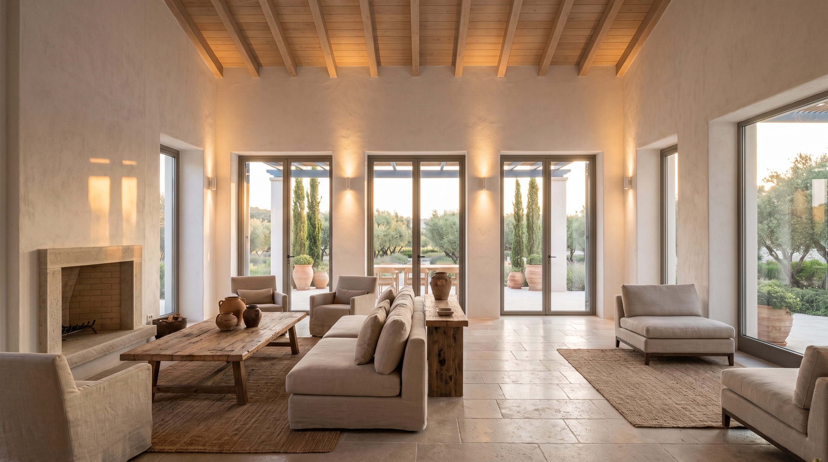 Club social hall — Orizon Residencial concept study