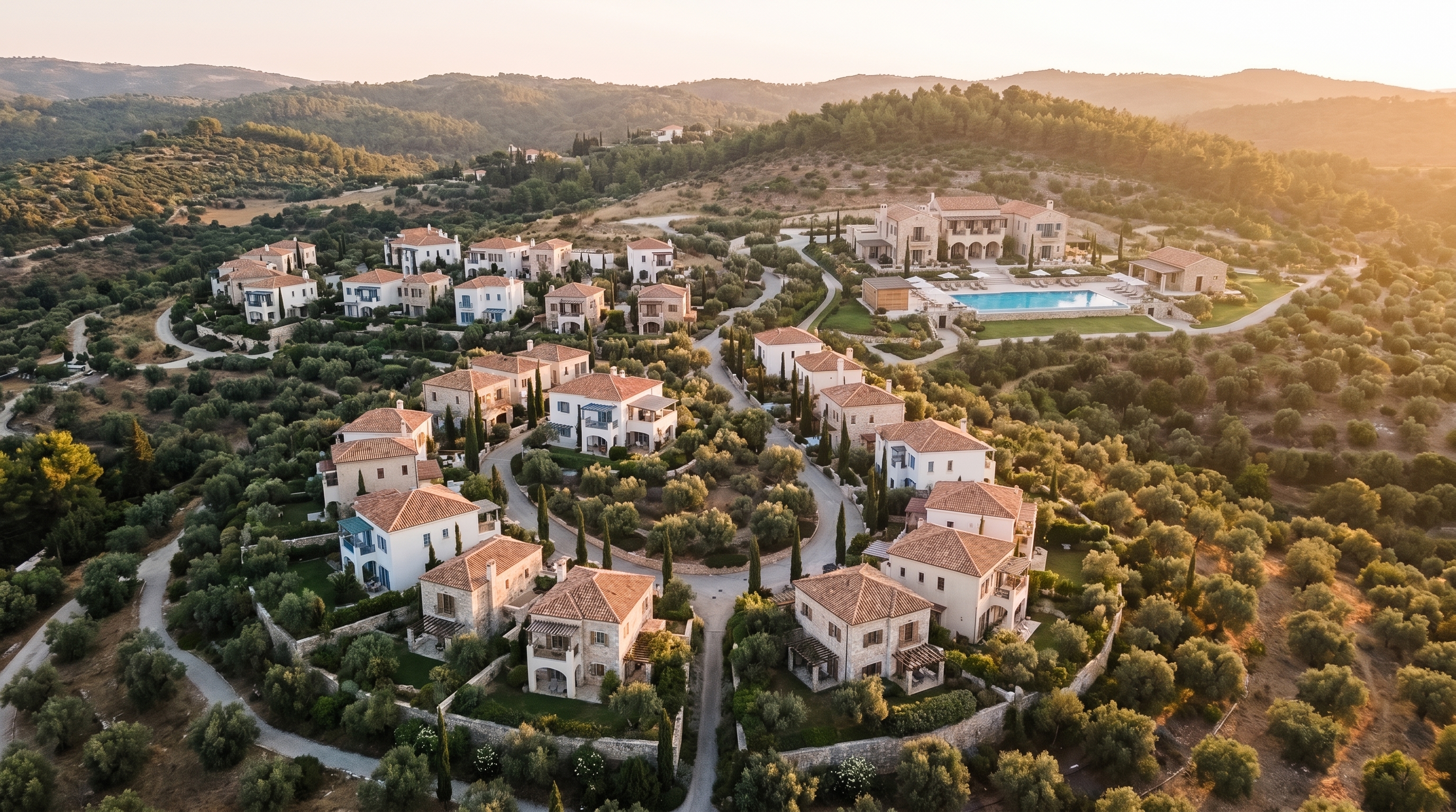 Aerial view — Orizon Residencial concept study