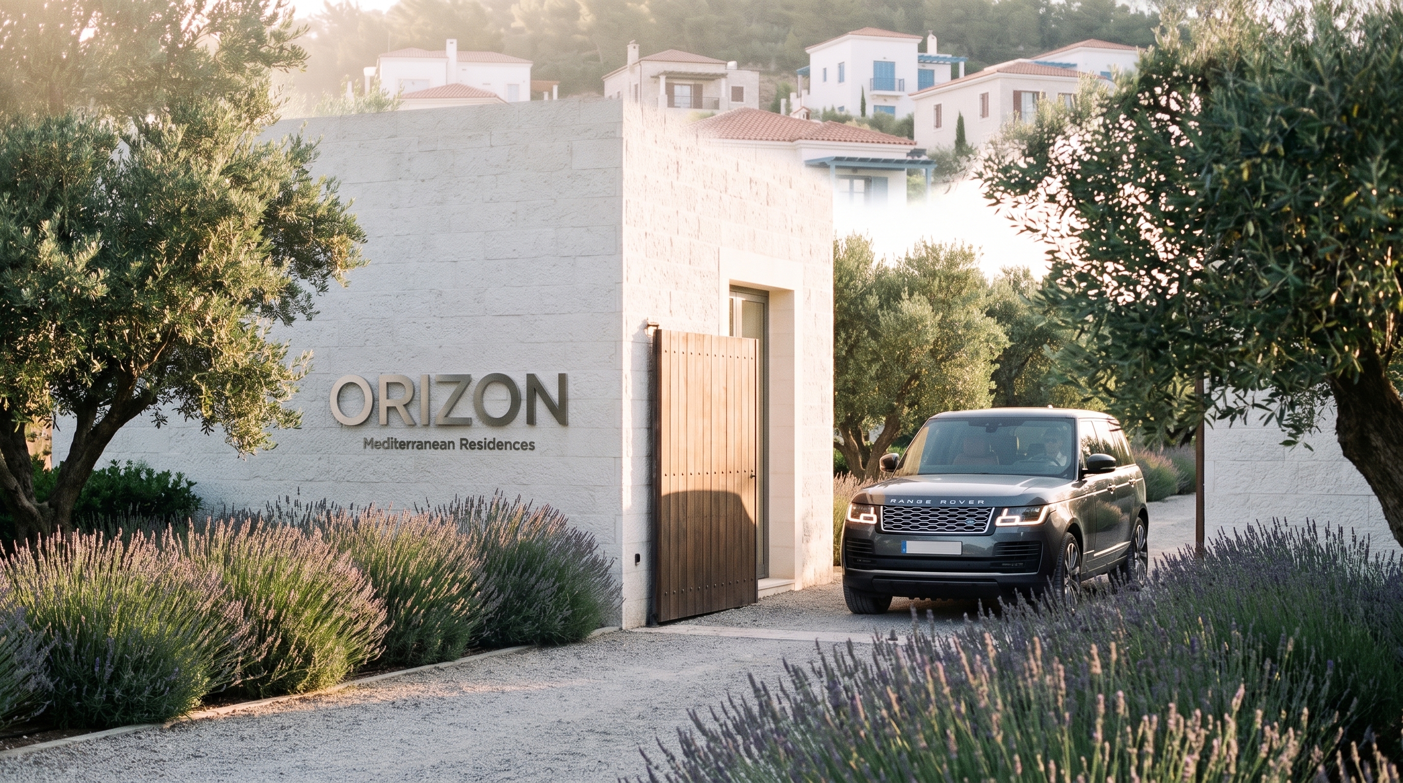 Entrance gate — Orizon Residencial concept study