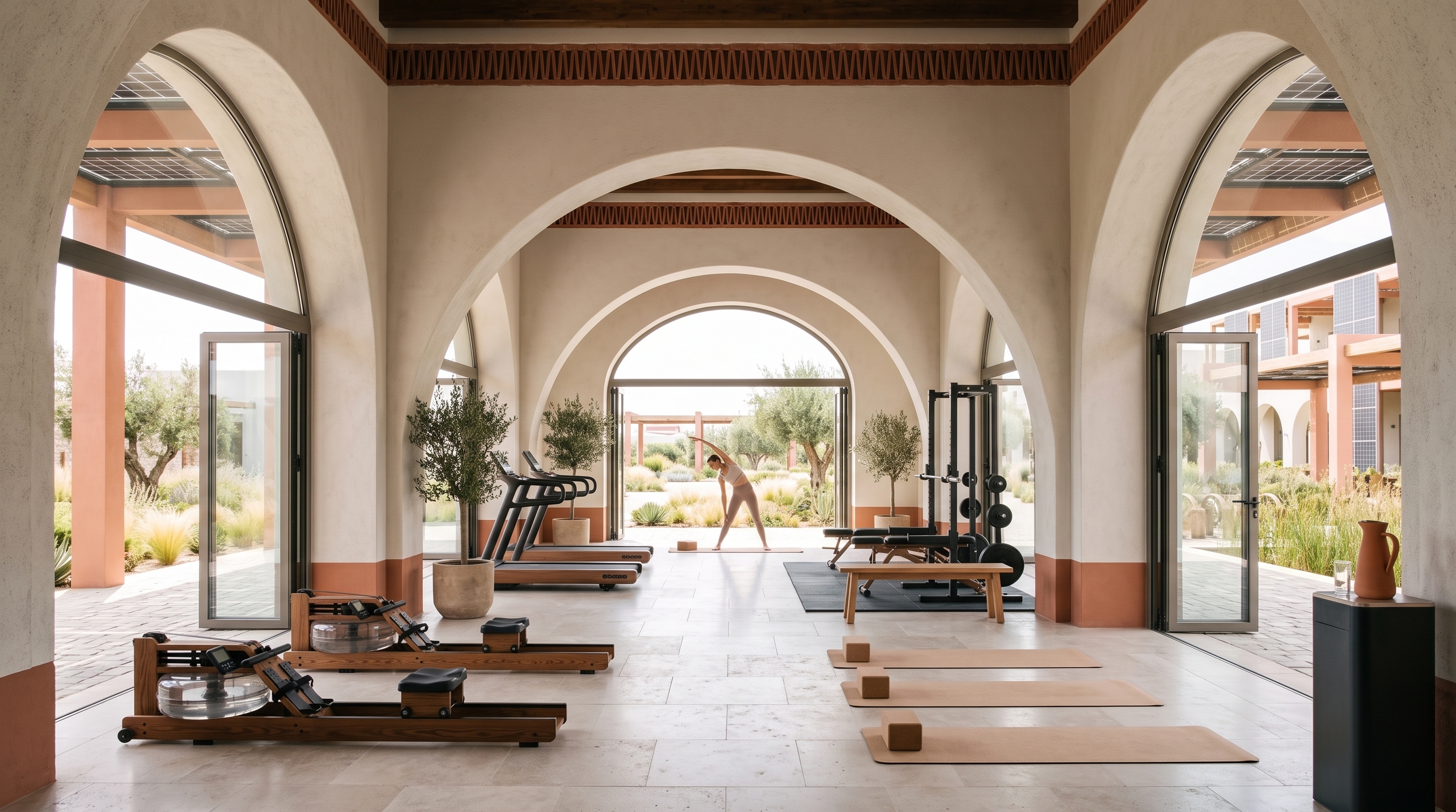Fitness center — Porto Eco-Resort concept study
