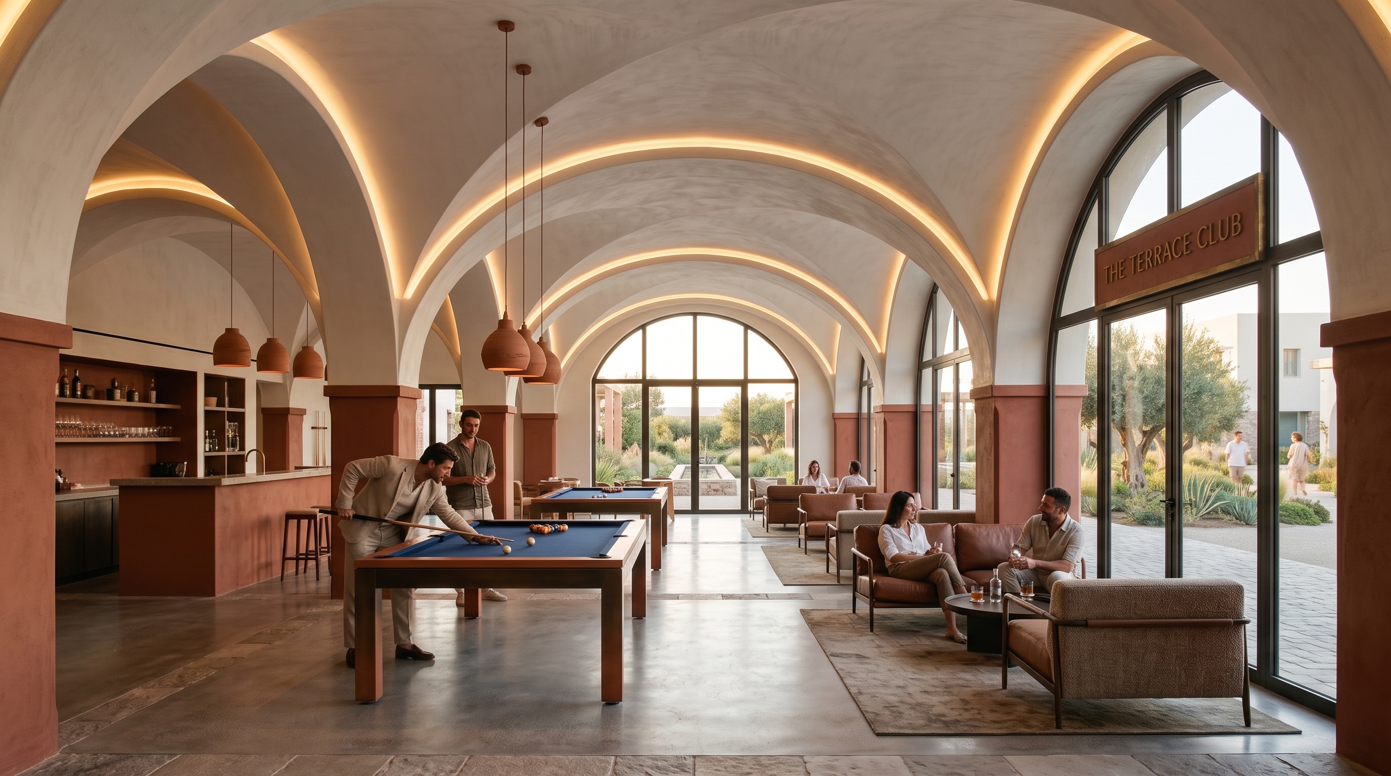 Game room — Porto Eco-Resort concept study