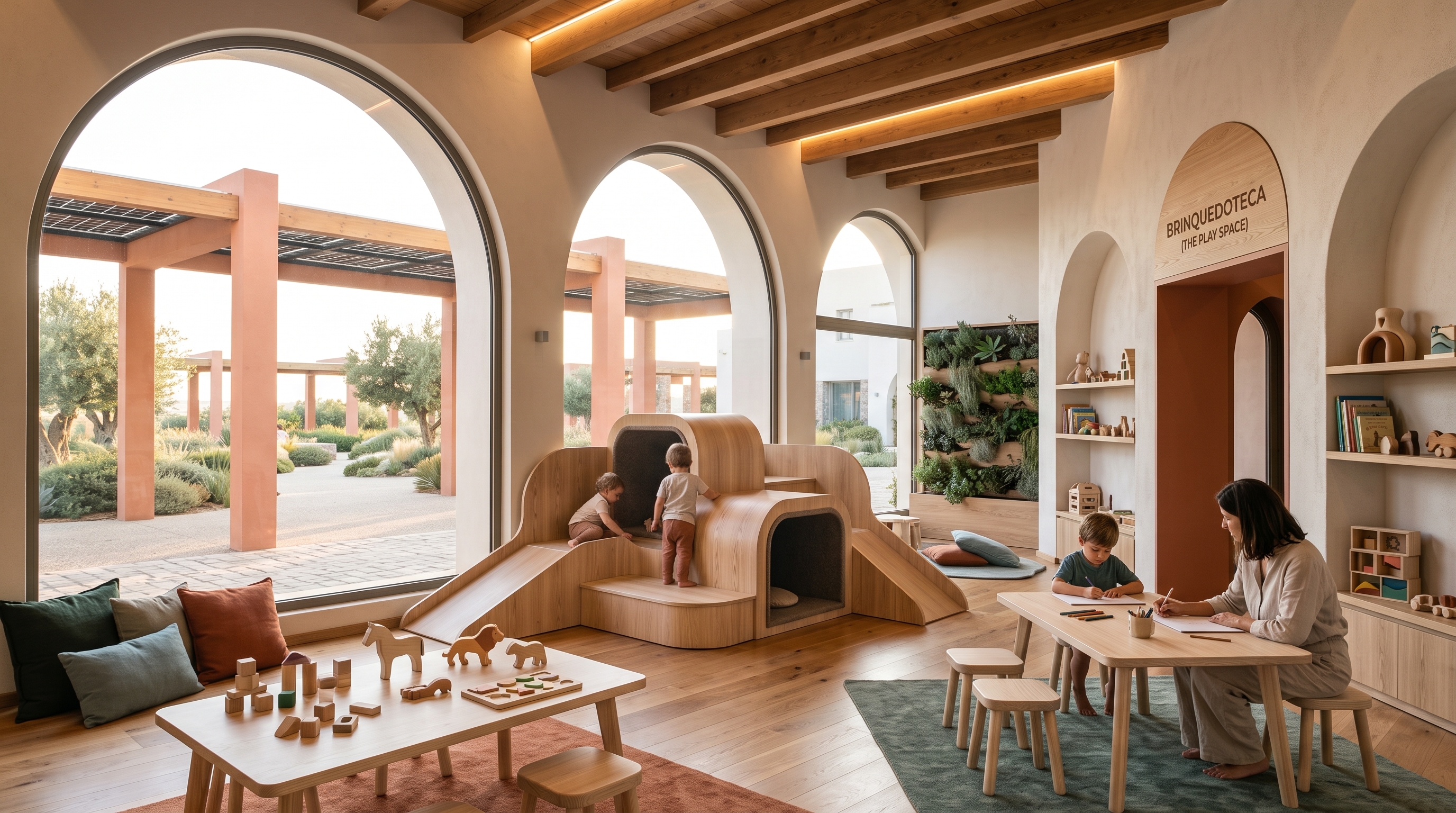 Kids play area — Porto Eco-Resort concept study