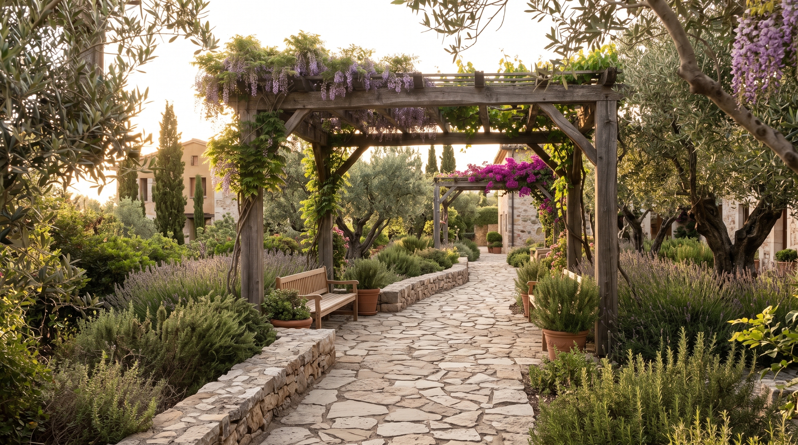 Walking track — Residenza Oliveto concept study