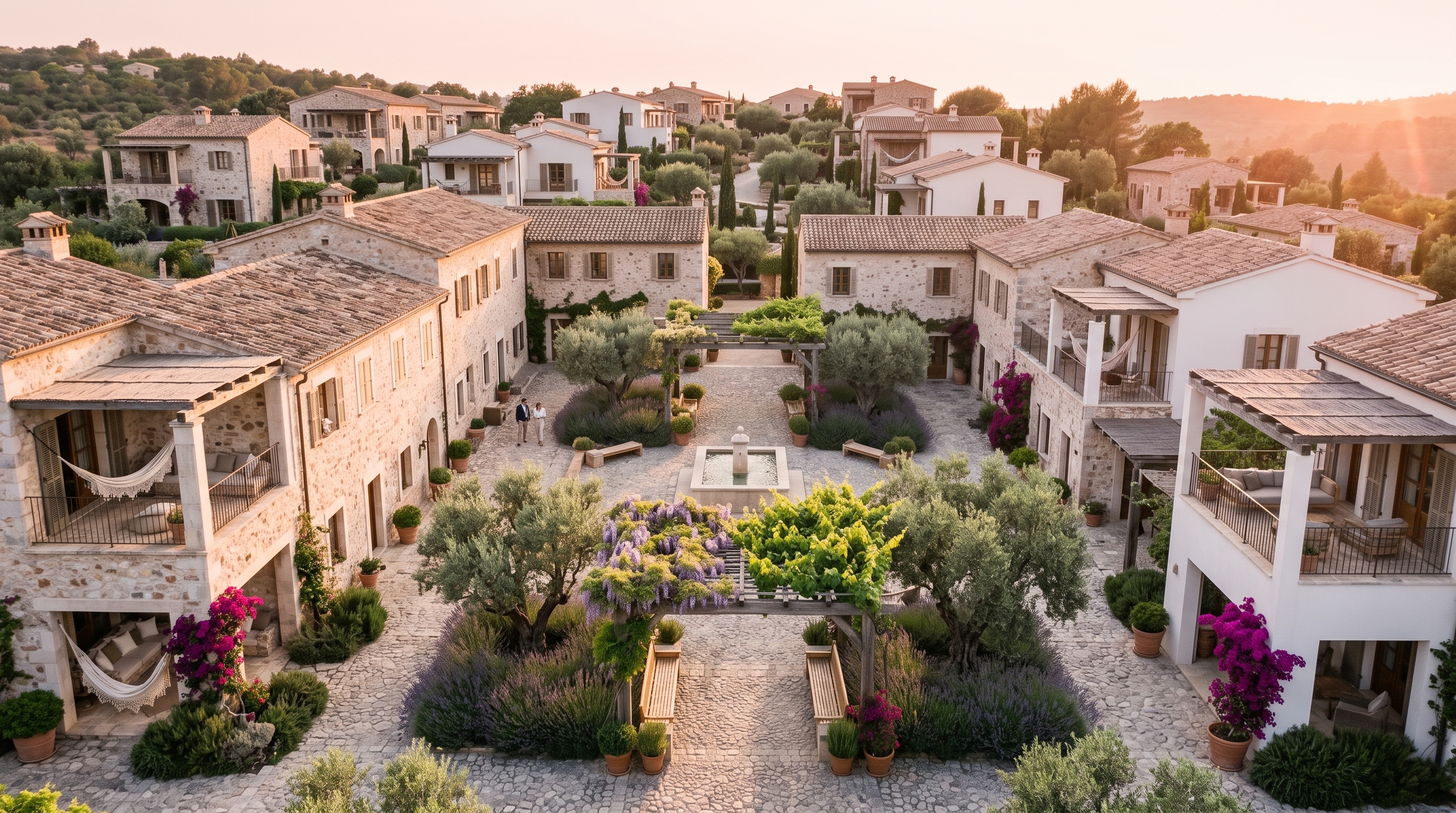 Mediterranean residential community — Residenza Oliveto concept study