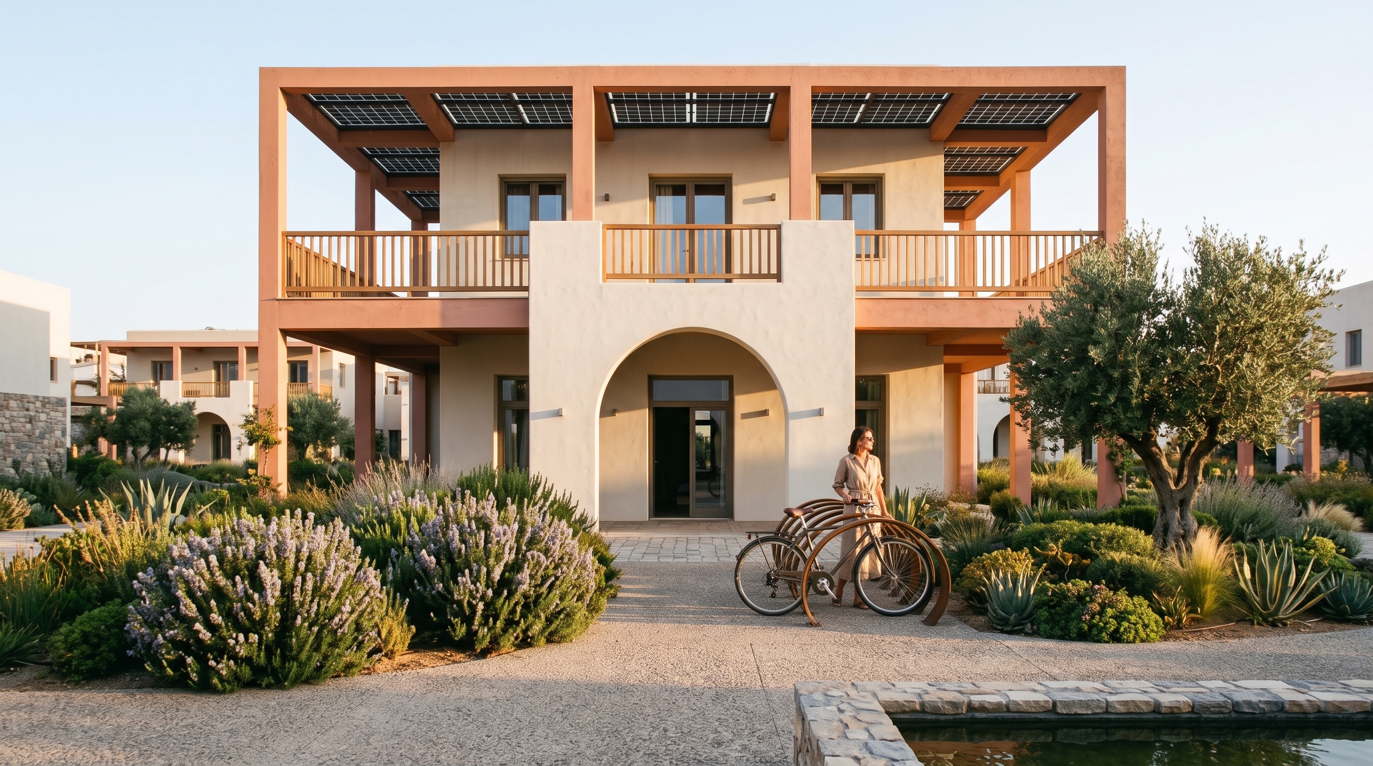 Model home facade — Porto Eco-Resort concept study